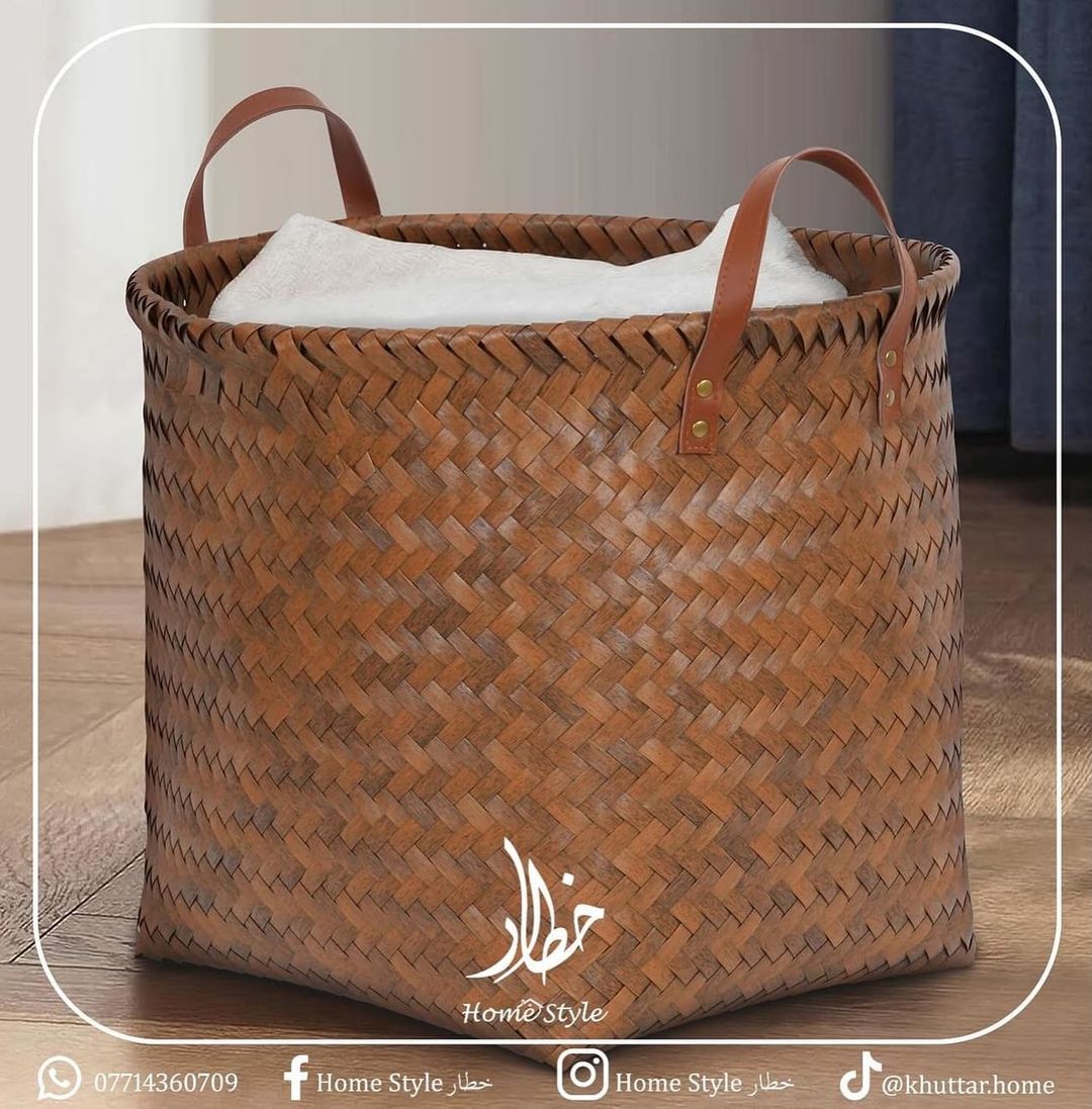 سلة خوص مفيد للملابس – خطار