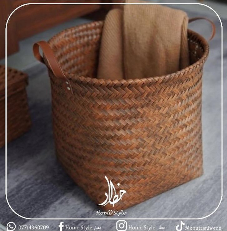 سلة خوص مفيد للملابس – خطار